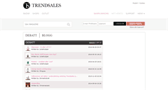 Desktop Screenshot of magazine.trendsales.se
